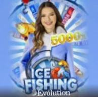 Игровой слот Ice Fishing от Evolution